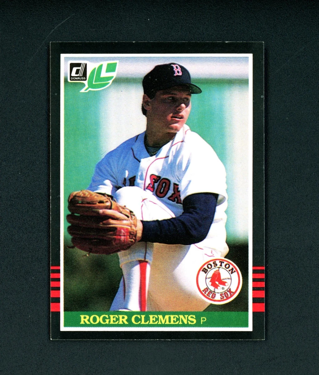 Roger Clemens Baseball Boston Red Sox Sports Rookie Trading Cards
