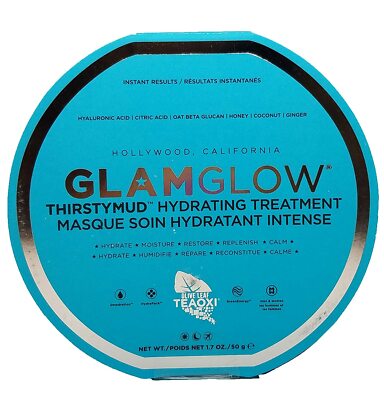 Glamglow Thirstymud Hydrating Treatment Instant Results 1.7 oz New in Box