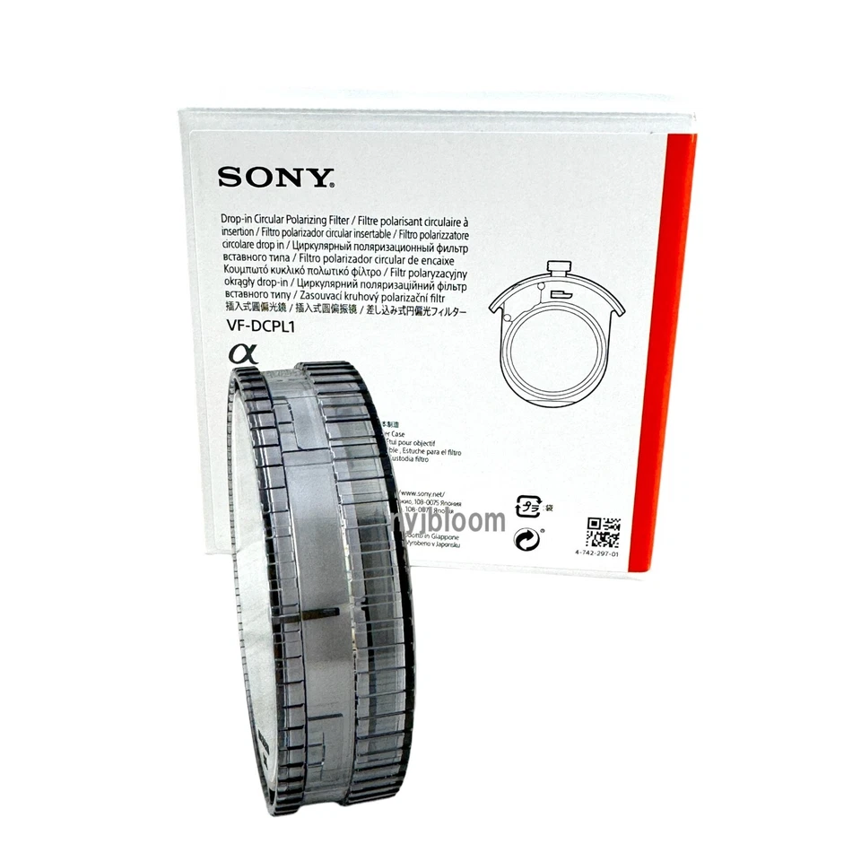 New SONY VF-DCPL1 Drop-In Circular Polarizing Filter for FE 400mm F2.8 GM OSS - Image 3 of 4