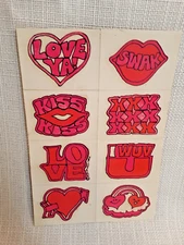 Vintage 1980's Scratch & Smile Strawberry Stickers Sticker Factory RARE and HTF!