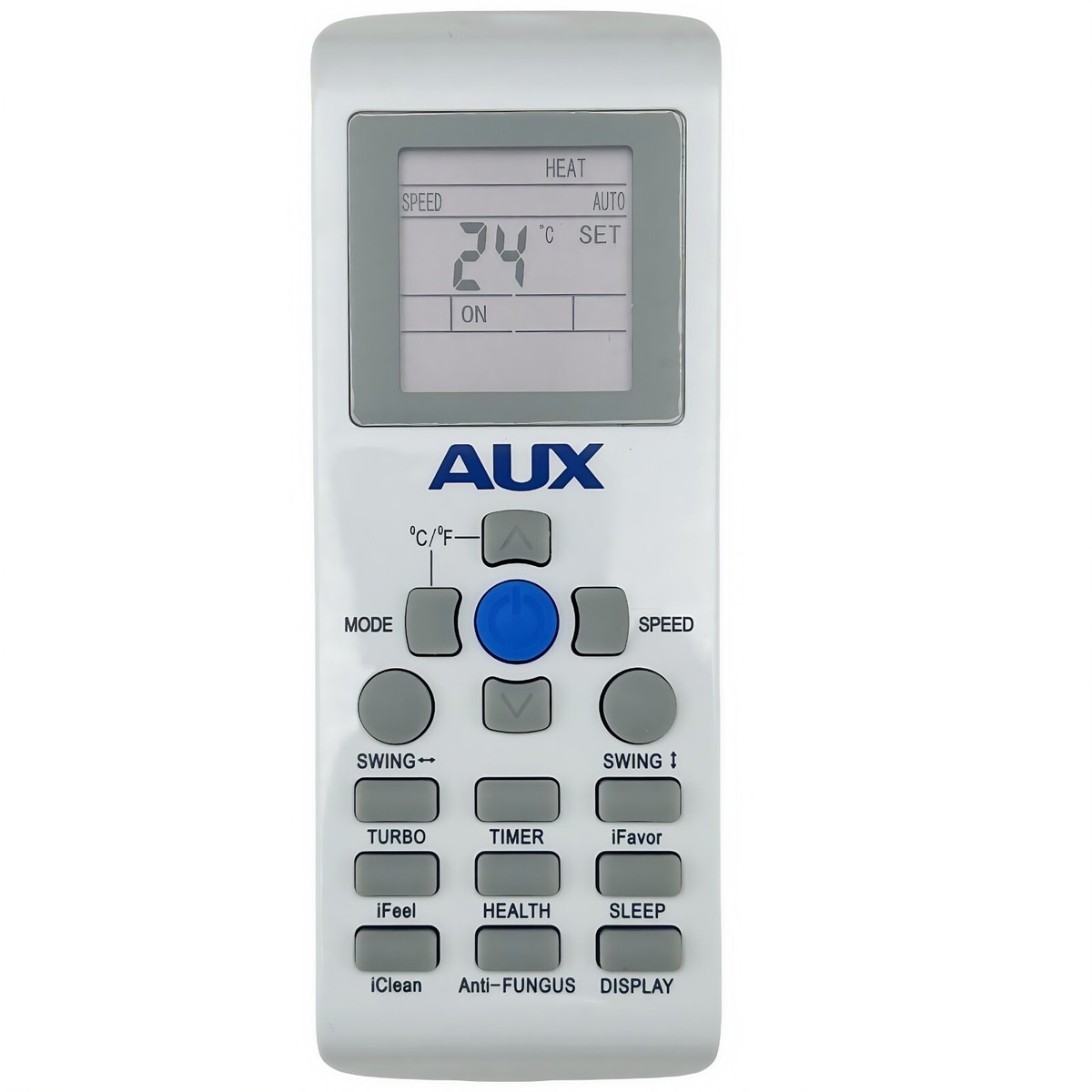 GOUYESHO Télécommande Remplacement YKR-L/102E Pour Clim AUX – Compatible YKR-L/101E YKR-L/102E, Universelle AC