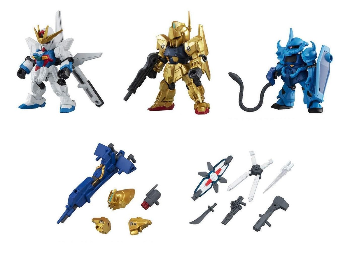 BANDAI Mobile Suit Gundam MOBILE SUIT ENSEMBLE 11 Set of 5