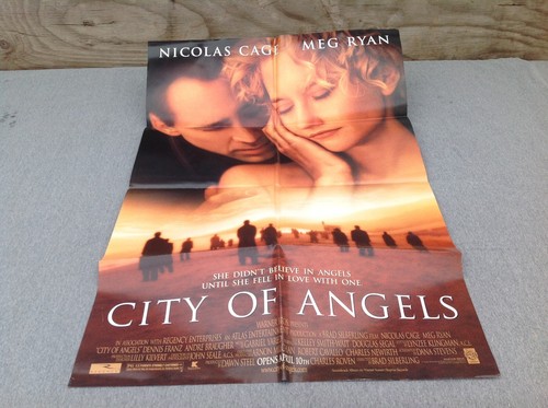 1998 City Of Angels Original Movie House Full Sheet Poster