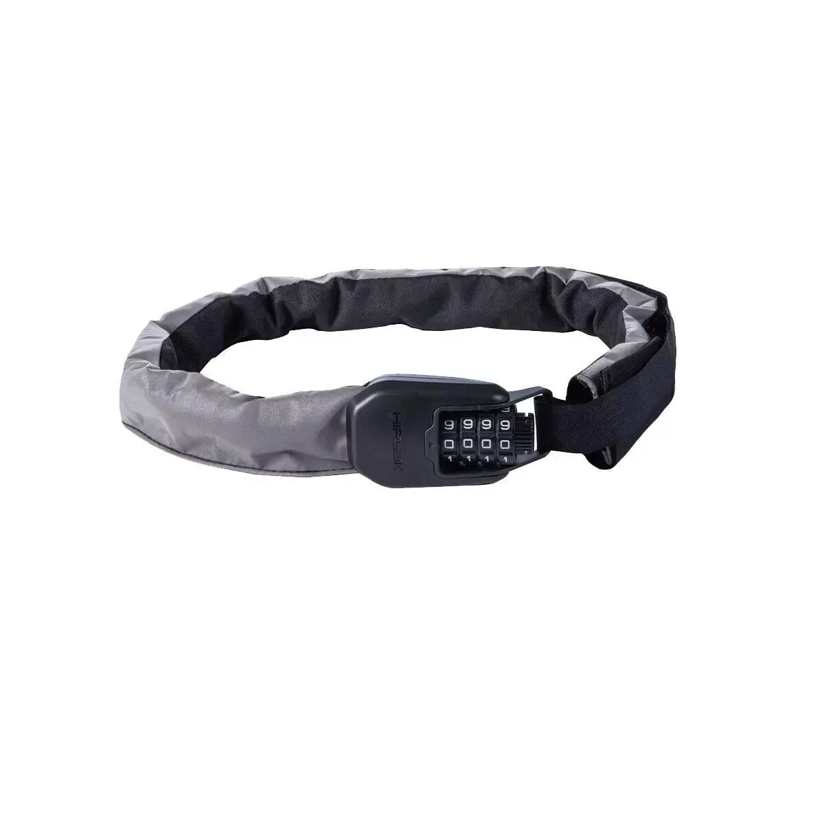 Hiplok Spin Wearable Chain Lock Super Bright, combination lock