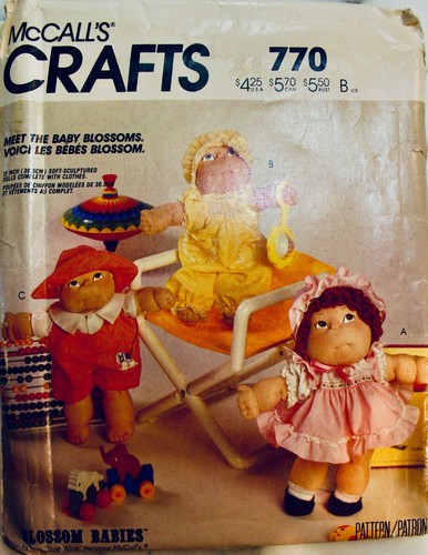 U PICK ~ CABBAGE PATCH or BLOSSOM BABY DOLLS & CLOTHES ~ Sew Pattern ~ UC - Picture 15 of 16