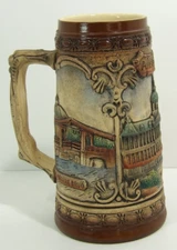 Handarbeit German Beer Stein De Magere Brug Het Paleis De Munt Ceramic Mug