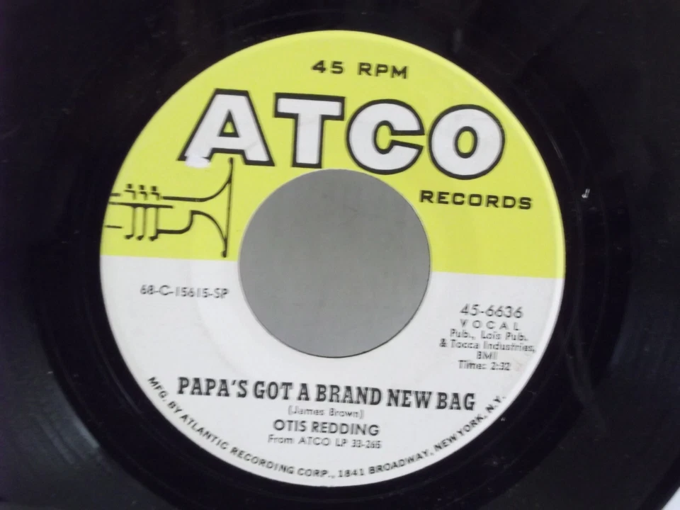 Otis Redding,Atco 6636, "Direct Me",US,7" 45, 1968 soul classic,AT stamped,Mint - Image 2 of 2
