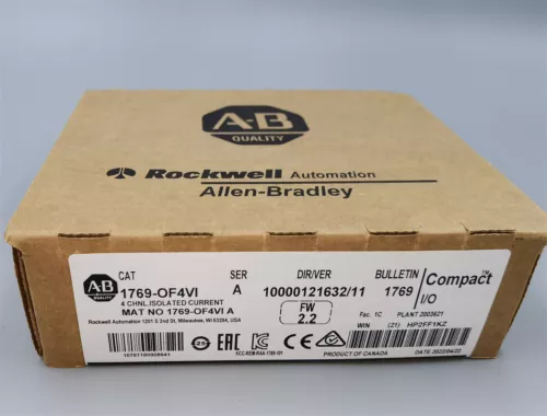 Allen Bradley 1769-OF4VI CompactLogix 4 Pt A/O Voltage Module Sealed 1769OF4VI - Picture 1 of 4