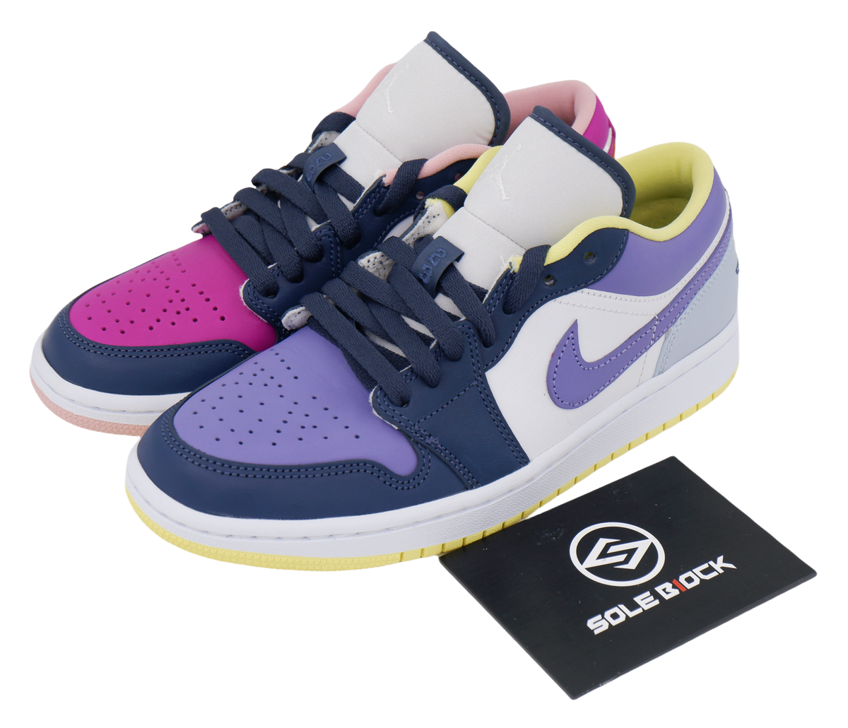 Nike Air Jordan 1 Low SE Mismatched Purple Magenta 2021 Nike Air Jordan 1 Low SE Mismatched Purple Magenta 2021