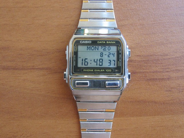 casio phone dialer watch