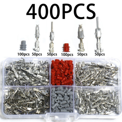 400x Kontakte PIN Stecker Microtimer II & JPT Timer gedichtet KFZ Ersatz Stecker