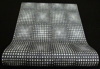 13606-20-519) Moderne Design Vliestapete Mit Glanzeffekt Grau Silber