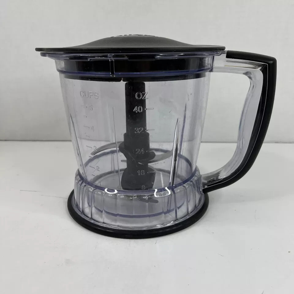 Ninja 40 oz 5 Cup Food Processor Blender with Blade and Lid-image