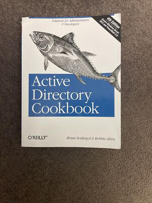 Windows Active Directory Cookbook. [Englisch] Zustand Sehr gut, kaum benutzt.