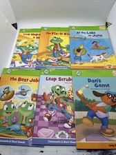 6 LeapFrog Learn to Read Long Short Vowels Constants Leap Reader Books TAG