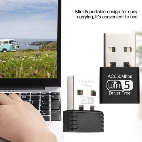 USB Wireless WiFi Adapter Dongle Network LAN Card 802.11b/g/n Y5K3 A6K3 - Bild 3 von 13