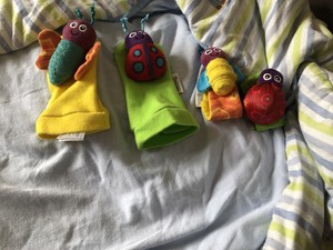 lamaze hand and feet rattles