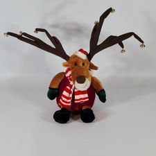 Singing Light Up Christmas Reindeer Dan Dee