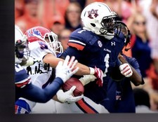 MONTRAVIUS ADAMS AUBURN TIGERS SIGNED 8X10 PHOTO  W/COA #1