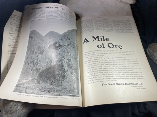 THE MINING INVESTOR Colorado Nevada Annual Statistical Issue Claude Sachs 1905 - Bild 12 von 15