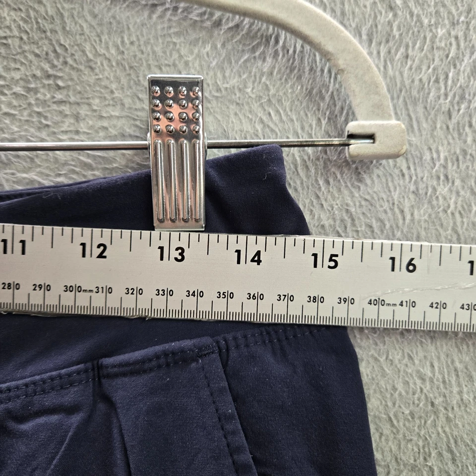 Mountain Hardwear Mujeres Ropa Activa Pantalones Medianos Azul Cremallera Bolsillos Nailon Senderismo Foto 3 de 4