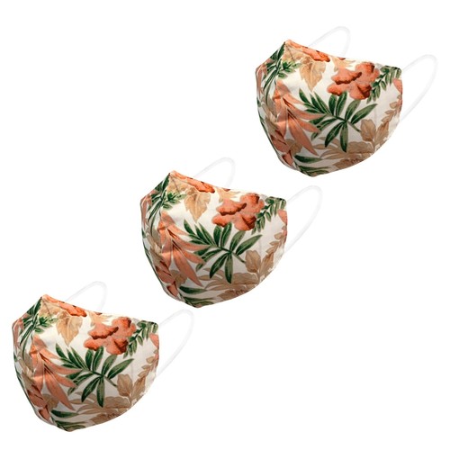 3 Pack Cloth Washable Face Mask with Nose Wire Filter Pocket Free Ship from CA - Picture 14 of 37