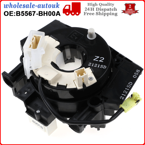 Spiraluhr Federkabel für Nissan Pathfinder Qashqai J10 Navara B5567-BH00A - Bild 4 von 9