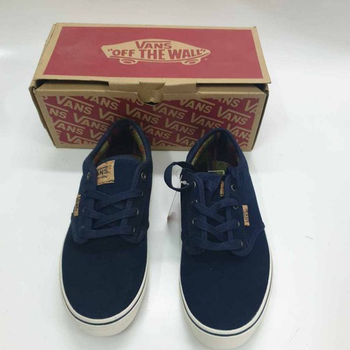 Vans Boys Atwood Deluxe Sneakers Blue 
