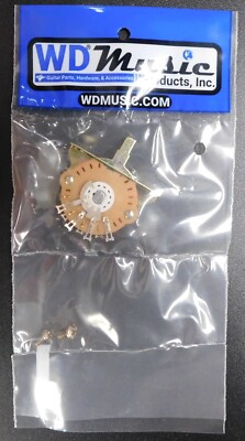 WD OAK5W-1 Genuine Oak 5 Position Pickup Selector Switch For Stratocaster