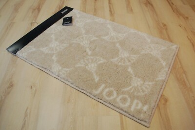 JOOP! Badematte Badteppich New Cornflower Allover 20 Natur 20mm Florhöhe
