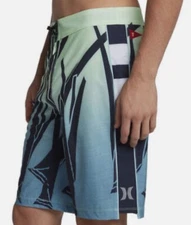 Hurley Phantom Mens John John Florence JJF 4 Elite 20" Boardshorts 407 Aqua 30