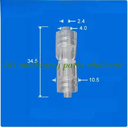 10 Stck. Luer Lock Stecker auf Stecker Doppel Dual Adapter Verbindungsspritze - Bild 3 von 3