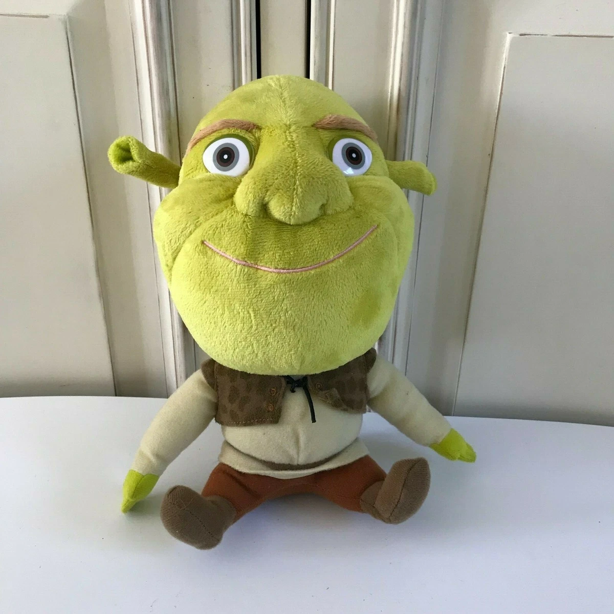 ★ Plush Doudou Shrek Big Headz Dreamworks 24 cm Sitting