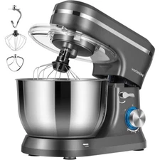 Kitchen Food Stand Mixer 4.75QT 8-Speed Dough Mixer Blender Stainless Steel Bowl