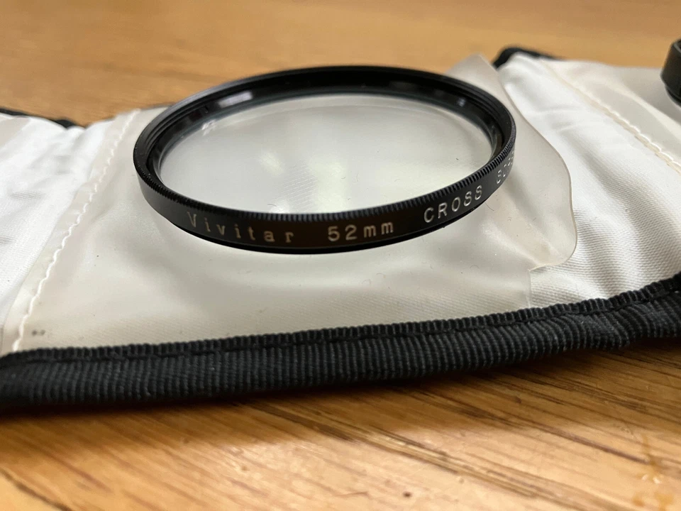 (4) Camera Lens Filters Vivitar HOYA Rolev: Cross Screen/FL-DAY/Haze/Soft Focus - Image 3 of 4