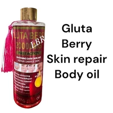 Gluta Berry Skin Correcting Body Oil SPF 45. 300ml. Glowing radiant Skin 👌. X1