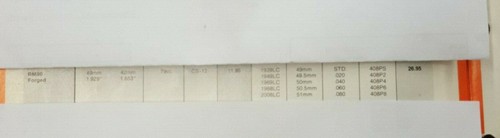 NOS VINTAGE WISECO PISTON 408P2 SUZUKI RM80 1977-1981 - Picture 5 of 5