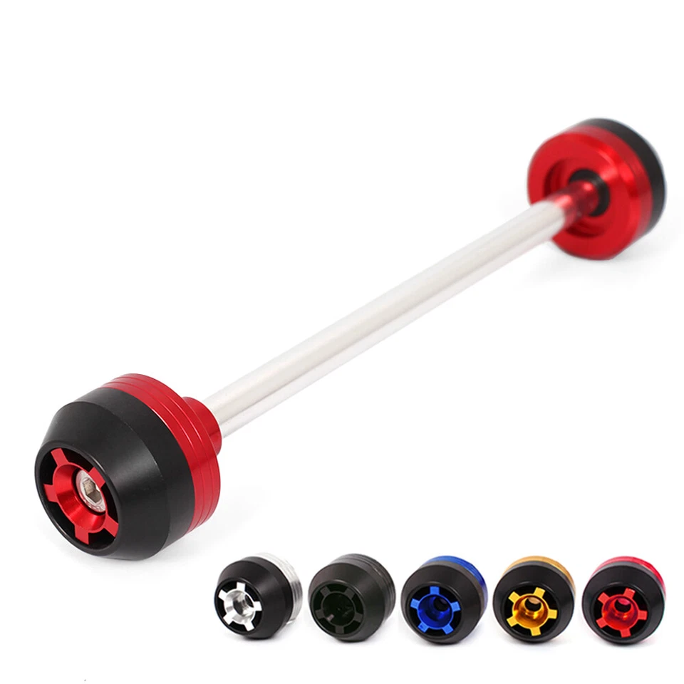 Protector deslizante de horquilla de rueda delantera CNC para SUZUKI GSXR 600 GSXR 750 GSX-R 1000 Foto 3 de 4