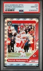 2024 Panini Donruss Optic Patrick Mahomes II #94 Team Logo PSA 10 15/32