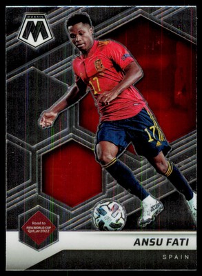 2021-22 Panini Mosaic Road to FIFA World Cup Ansu Fati 124 Spain
