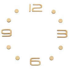 Wooden Clock Numbers Kit,for Clock Replacement Arabic Numerals