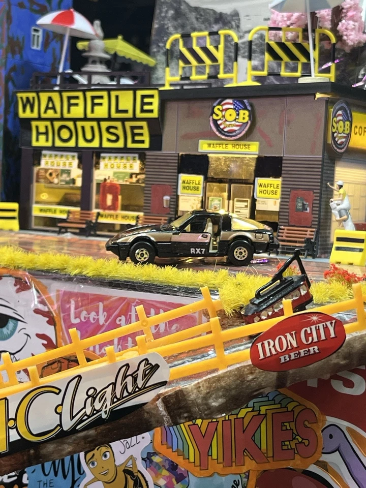 Lesney Matchbox 1982 Mazda RX-7 Black Diecast USED EX Condition Hong Kong - Image 2 of 4