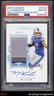 2021 Flawless Silver T.J. Hockenson GAME-USED PATCH AUTO 01/20 PSA 10 GEM POP 1