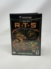 Army Men RTS Nintendo GameCube Game + Case Pristine Disc Authentic Tested Works