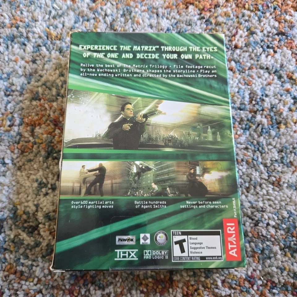 BRAND New The Matrix Path of Neo (PC DVD-ROM) Box FACTORY SEALED - Image 2 of 4