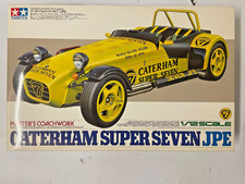 Seltener Tamiya 1/12 Master's Coachwork Caterham Super Seven JPE'Modellbausatz sehr guter Zustand