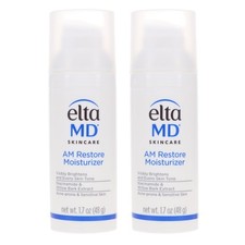 ELTAMD AM RESTORE MOISTURIZER 1.7 OZ 2 PACK ~ EXPIRE JAN 2029 ~ LOT 2504543