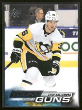 2022-23 Upper Deck Series 2 -Young Guns Filip Hallander #477 Pittsburgh Penguins