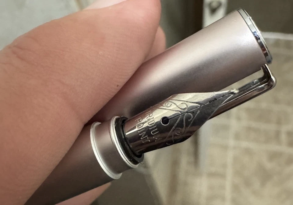 Raro OHTO Fountain pen bolso FF-10T Japón rosa Foto 4 de 4