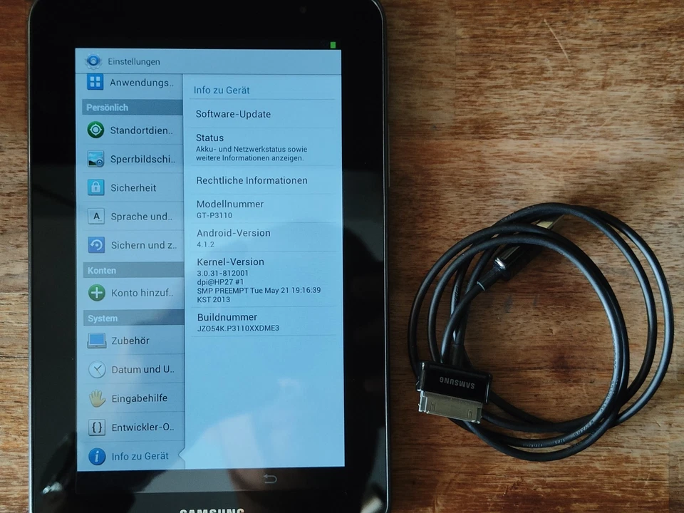 Samsung Galaxy Tab 2 7.0 / GT-P3110 - Bild 2 von 4